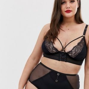 City Chic ASOS curve lace bra